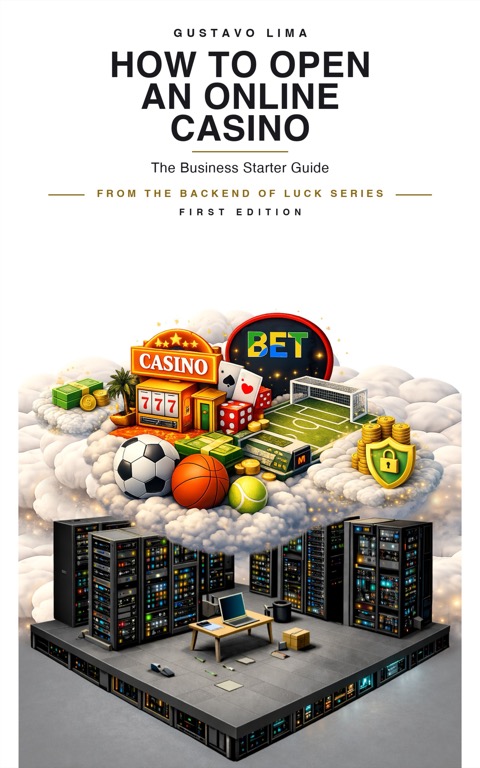 Capa do livro How to Open an Online Casino: The Business Starter Guide